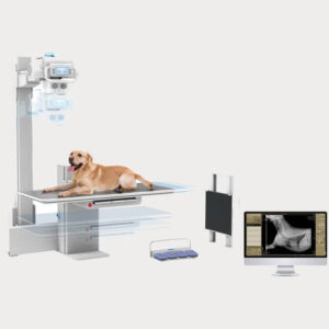 Sala MyVet i72w con flatpanel inalambrico y bucky de pared