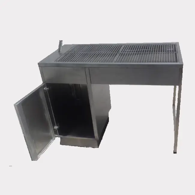 Mesa de preparacion de acero inoxidable