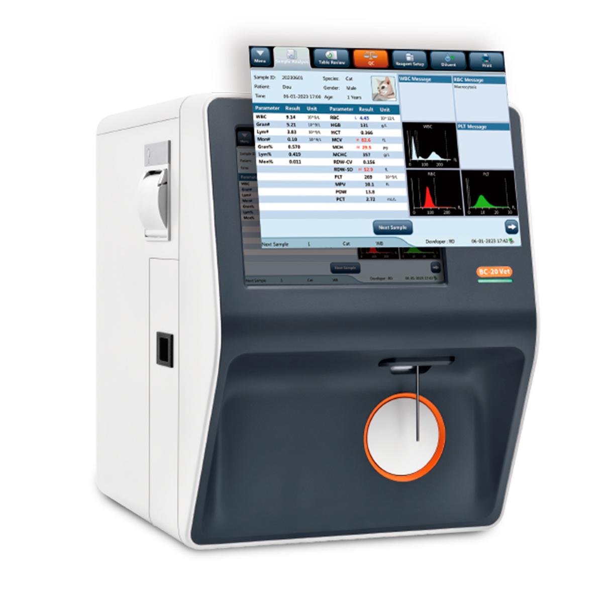 ANALIZADOR DE HEMATOLOGIA MINDRAY BC20 VET