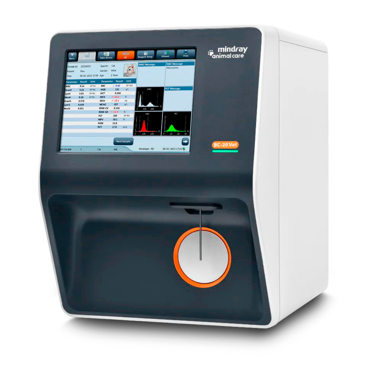 ANALIZADOR DE HEMATOLOGIA MINDRAY BC20 VET