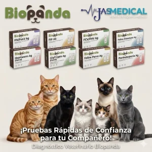Pruebas rapidas veterinarias felinas biopanda